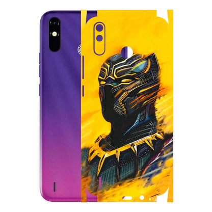Tecno Phone Skins (All Models) - Yellow Panther - 3D Embossed Finish (L-54) Tecno Spark Go Plus
