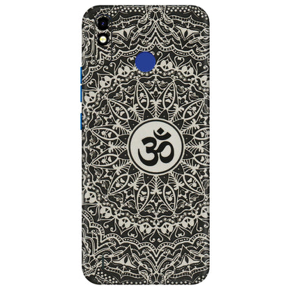 Tecno Phone Skins (All Models) - Aum Elegant Mandala - 3D Embossed Finish (L-62) Tecno Spark Go Plus