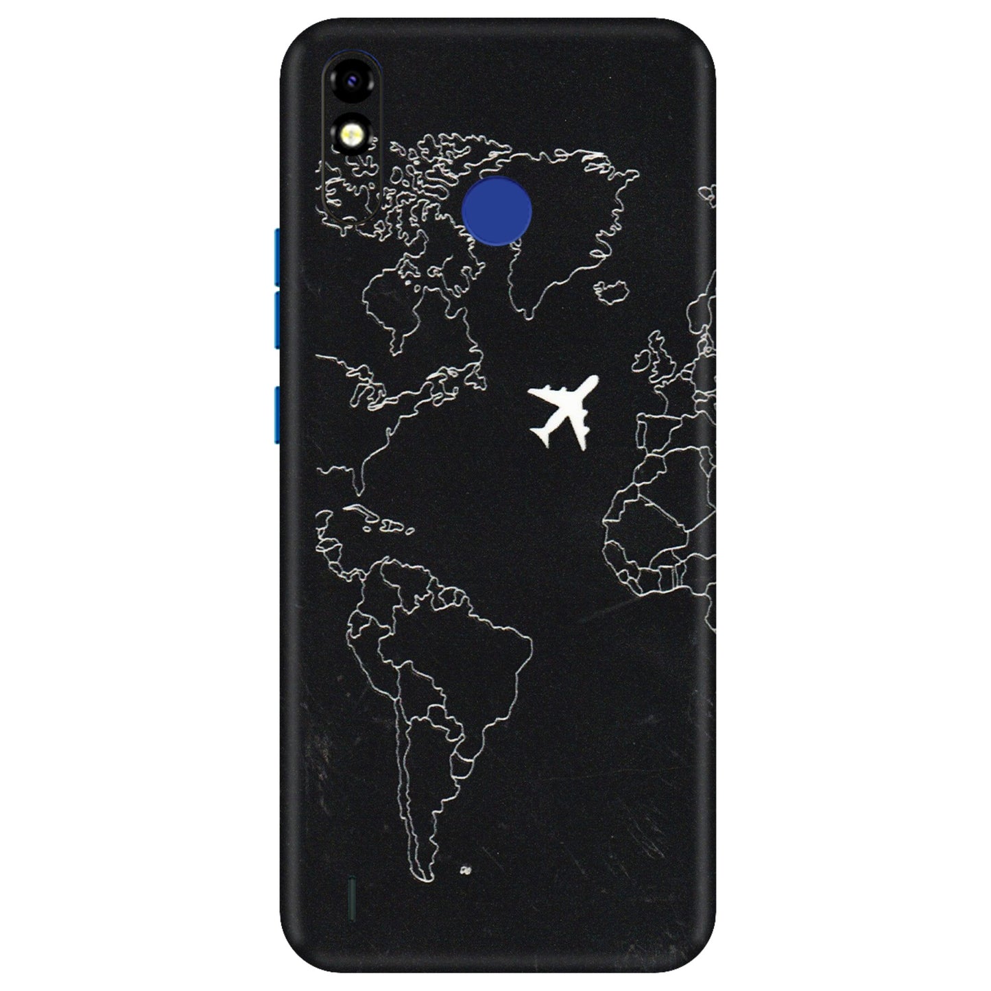 Tecno Phone Skins (All Models) - Never Ending Travel - 3D Embossed Finish (L-79) Tecno Spark Go Plus