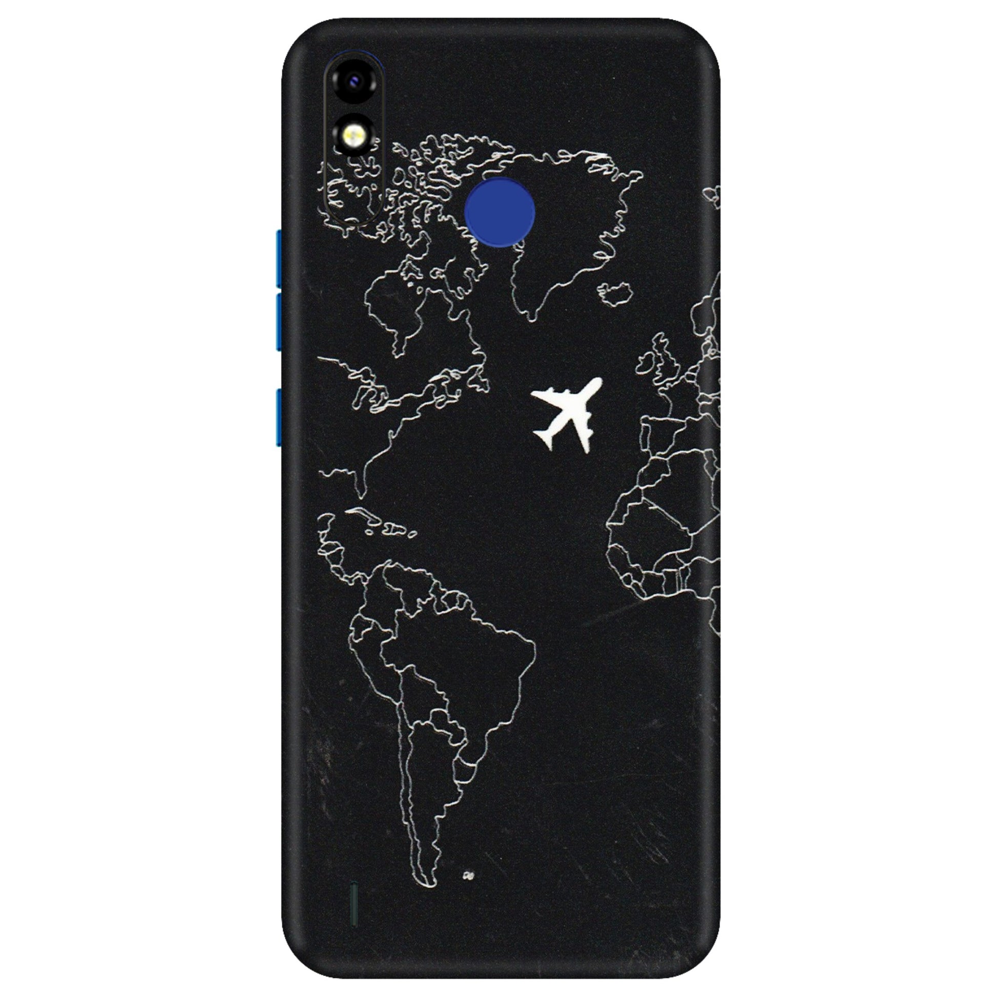 Tecno Phone Skins (All Models) - Never Ending Travel - 3D Embossed Finish (L-79) Tecno Spark Go Plus