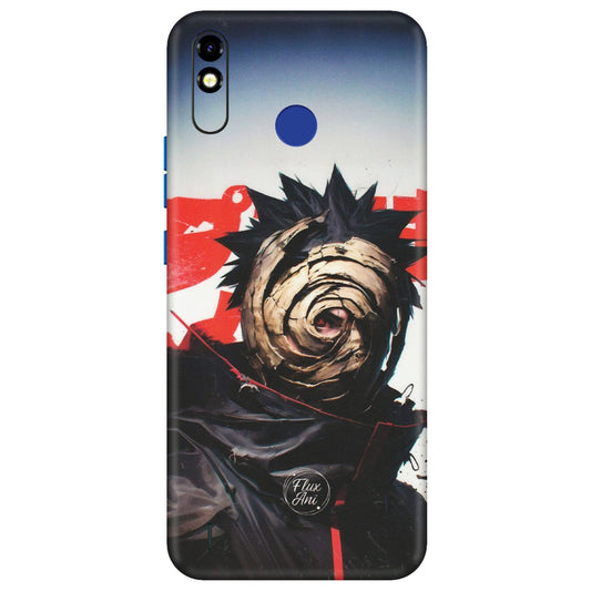 Tecno Phone Skins (All Models) - Obito Uchiha Cool Anime - Matte Finish (M-134) Tecno Spark Go Plus