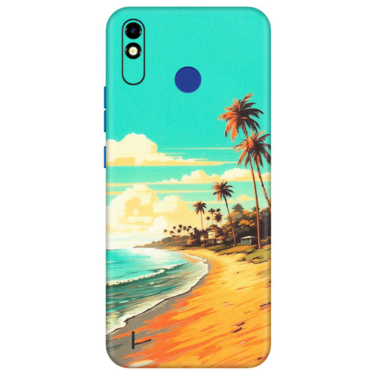 Tecno Phone Skins (All Models) - Miami Beach - Matte Finish (M-136) Tecno Spark Go Plus