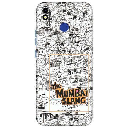 Tecno Phone Skins (All Models) - The Mumbai Slang - Matte Finish (M-142) Tecno Spark Go Plus
