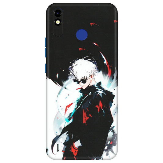 Tecno Phone Skins (All Models) - Gojo Powerful Charater Kaisen Anime - Matte Finish (M-144) Tecno Spark Go Plus