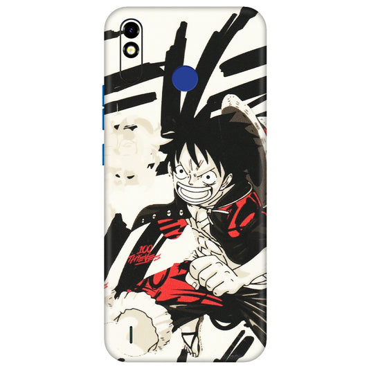 Tecno Phone Skins (All Models) - Monkey D.Luffy Manga Anime - Matte Finish (M-145) Tecno Spark Go Plus