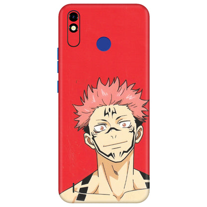 Tecno Phone Skins (All Models) - Ryomen Sukuna Fun Anime - Matte Finish (M-153) Tecno Spark Go Plus