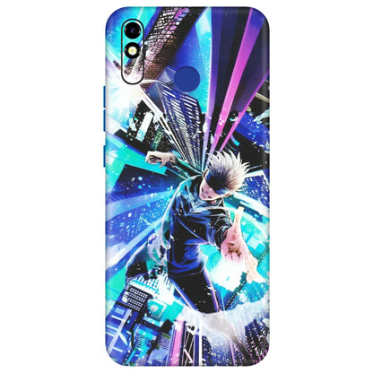 Tecno Phone Skins (All Models) - Manga Action Jujustu Kaisen Anime - Matte Finish (M-155) Tecno Spark Go Plus