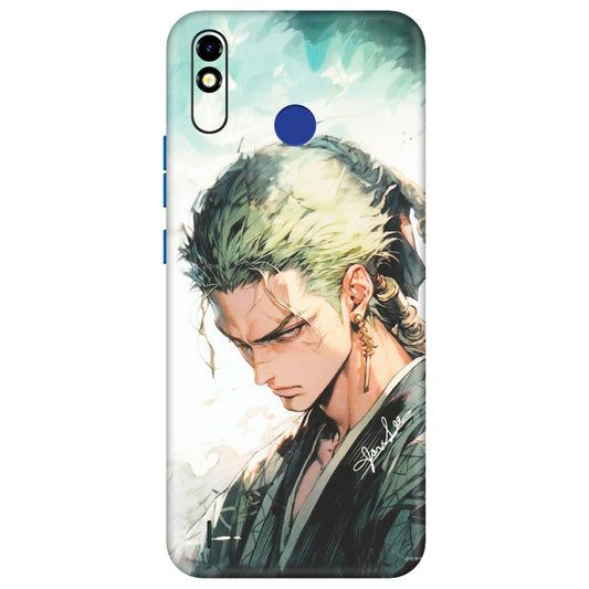 Tecno Phone Skins (All Models) - Pirate Hunter One Piece Anime - Matte Finish (M-157) Tecno Spark Go Plus