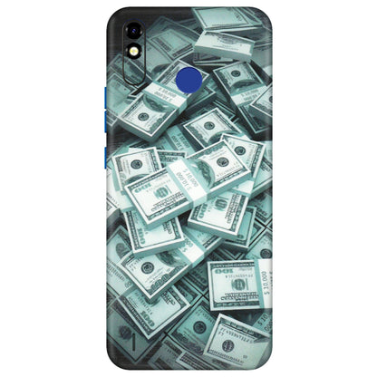 Tecno Phone Skins (All Models) - Hundred Dollar Bill - Matte Finish (M-162) Tecno Spark Go Plus