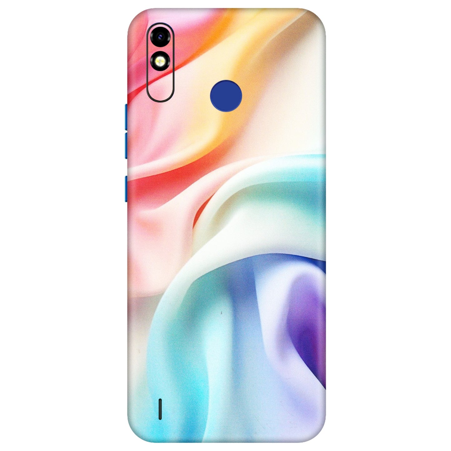Tecno Phone Skins (All Models) - Colourful Silk Cloth - Matte Finish (M-165) Tecno Spark Go Plus
