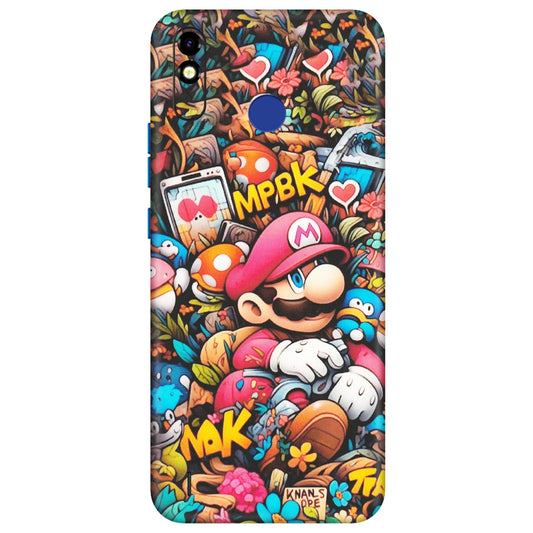 Tecno Phone Skins (All Models) - Super Mario Bros Artistic - Matte Finish (M-173) Tecno Spark Go Plus