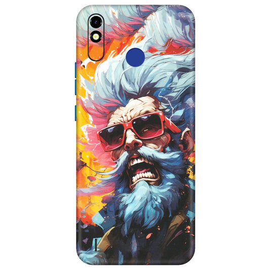 Tecno Phone Skins (All Models) - Daddy Cool Character - Matte Finish (M-43) Tecno Spark Go Plus