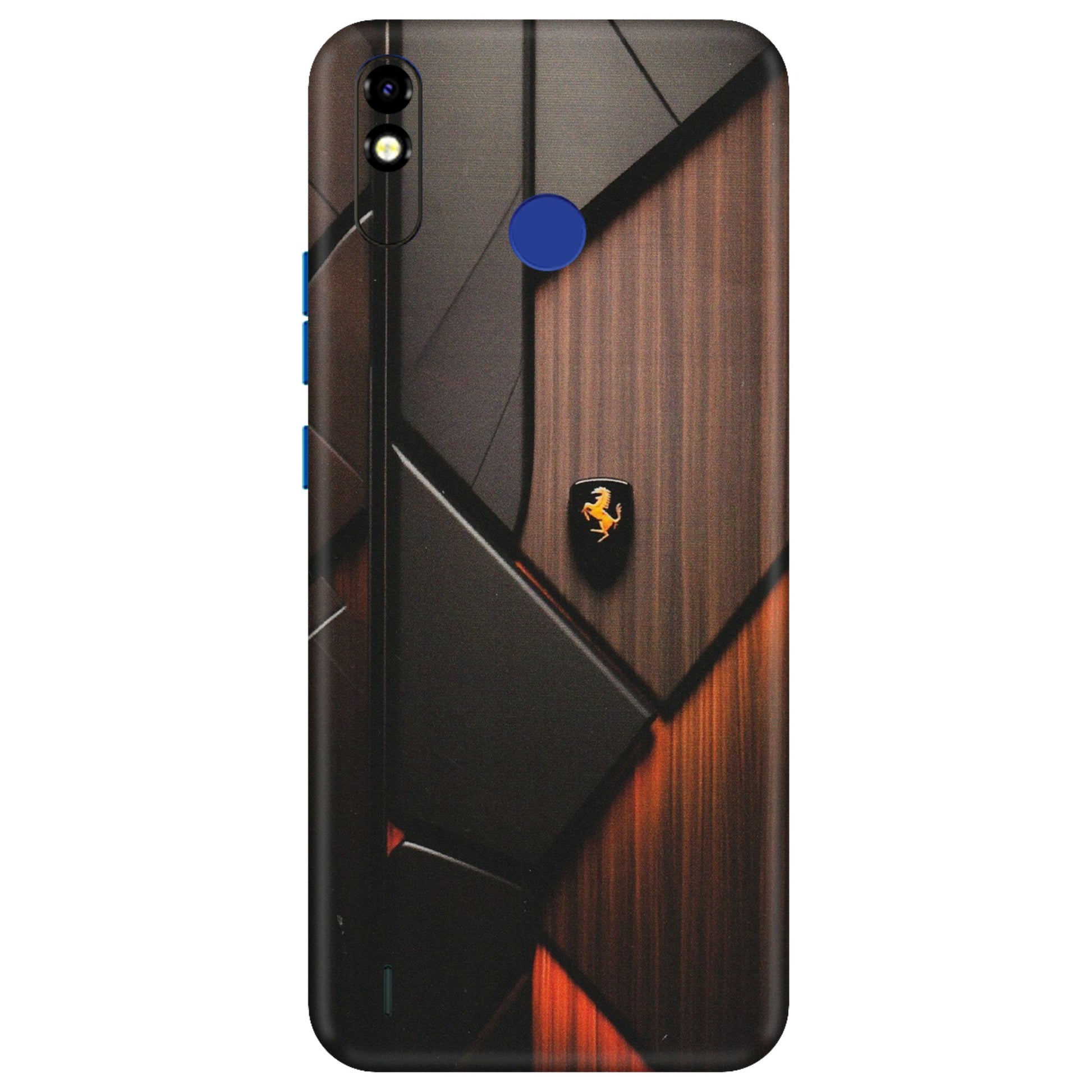Tecno Phone Skins (All Models) - Lambo Beauty Wood Pattern Sober - Matte Finish (M-51) Tecno Spark Go Plus