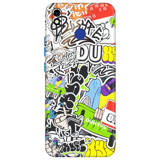 Tecno Phone Skins (All Models) - Dope Graffiti - Matte Finish (M-61) Tecno Spark Go Plus