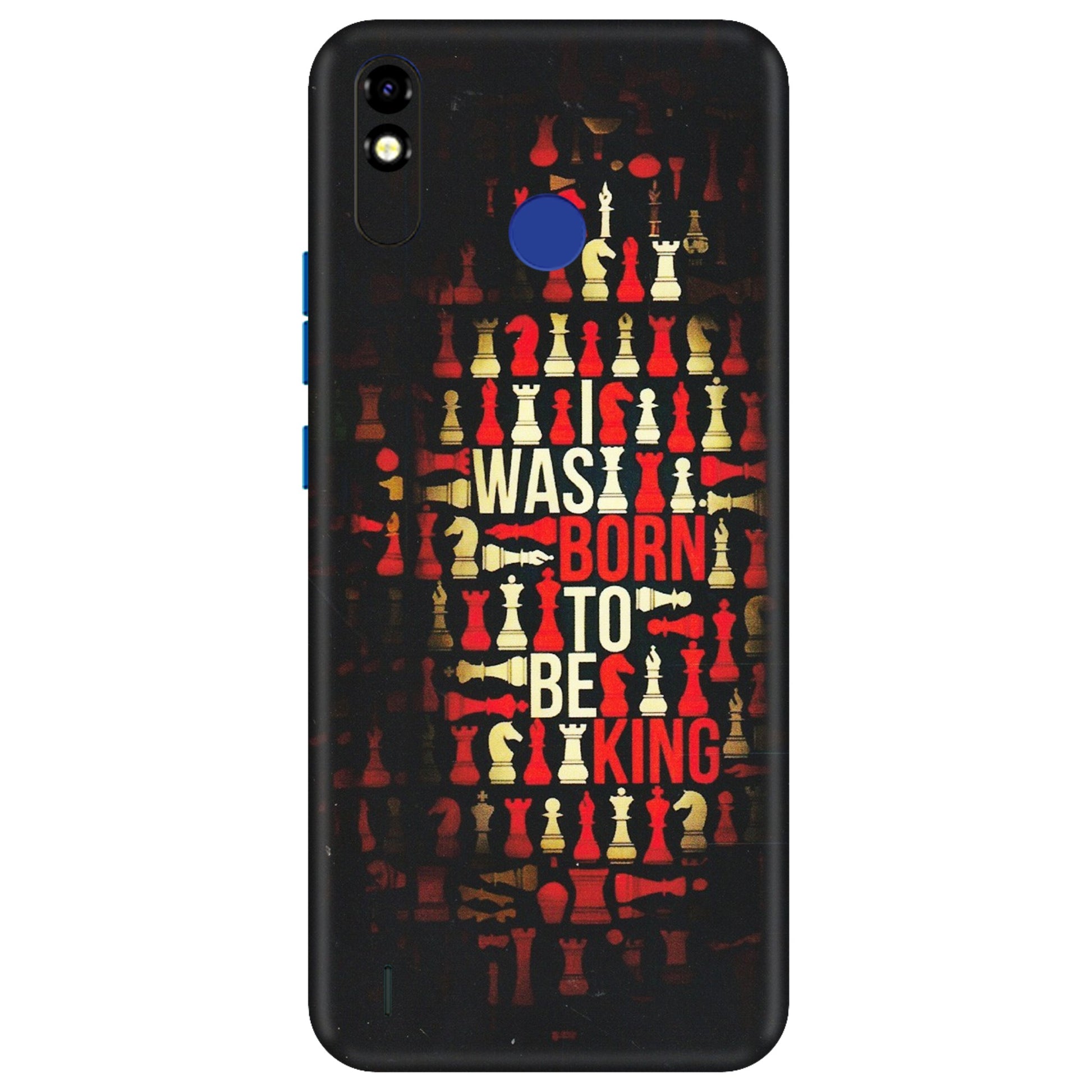 Tecno Phone Skins (All Models) - Born To Be King - Matte Finish (M-73) Tecno Spark Go Plus