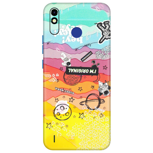 Tecno Phone Skins (All Models) - The Original Astronaut - Matte Finish (M-79) Tecno Spark Go Plus