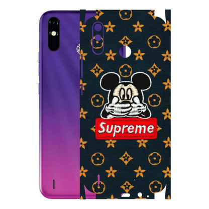Tecno Phone Skins (All Models) - Mickey Supreme - Matte Finish (M-83) Tecno Spark Go Plus