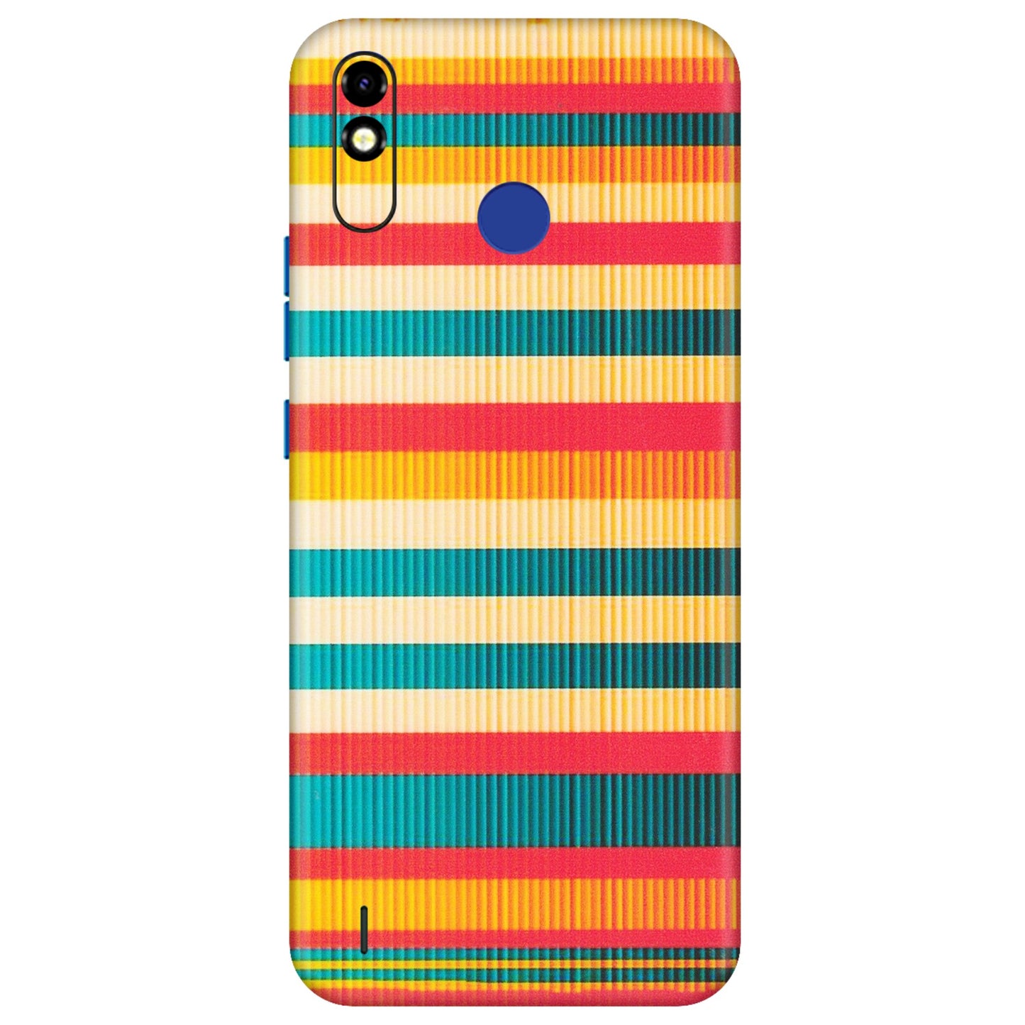 Tecno Phone Skins (All Models) - Colourful Stripes Soothing Effect - Matte Finish (M-86) Tecno Spark Go Plus
