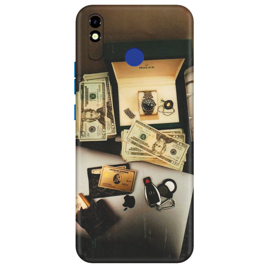 Tecno Phone Skins (All Models) - Luxury Lifestyle - Transparent Finish (T-11) Tecno Spark Go Plus