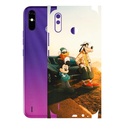 Tecno Phone Skins (All Models) - Hello Mr. Goofy - Transparent Finish (T-13) Tecno Spark Go Plus