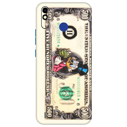 Tecno Phone Skins (All Models) - Five Hundred Dollar Duck - Transparent Finish (T-15) Tecno Spark Go Plus
