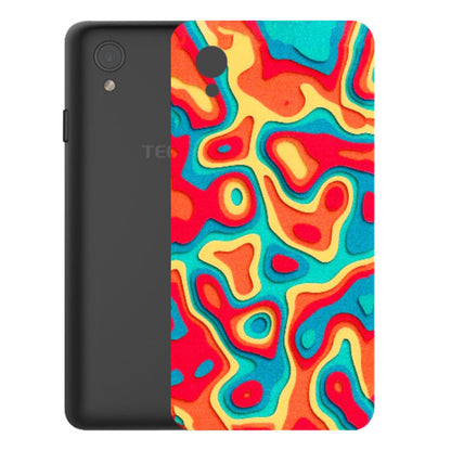 Tecno Phone Skins (All Models) - Abstract Swirl - 3D Embossed Finish (L-150) Tecno Y2