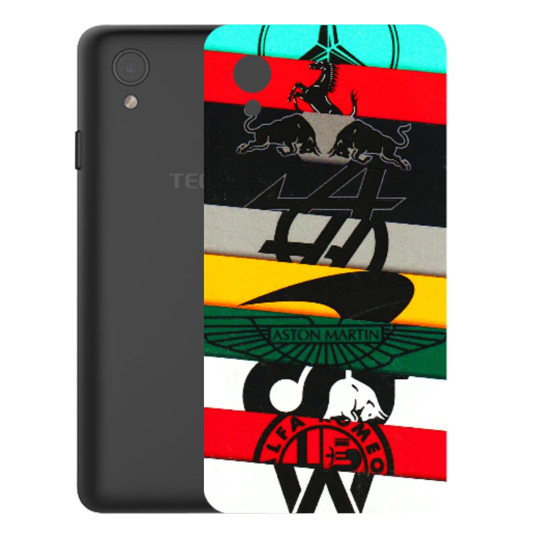 Tecno Phone Skins (All Models) - Multi Designer Brands - 3D Embossed Finish (L-187) Tecno Y2