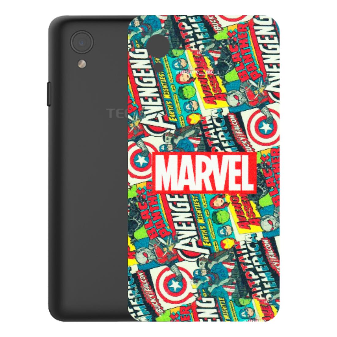 Tecno Phone Skins (All Models) - Marvel Comic Lover - Matte Finish (M-30) Tecno Y2