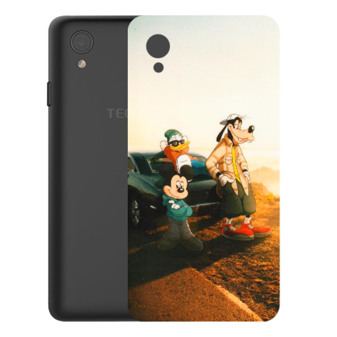 Tecno Phone Skins (All Models) - Hello Mr. Goofy - Transparent Finish (T-13) Tecno Y2