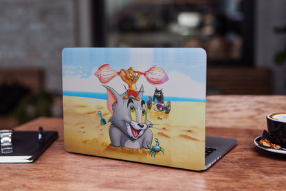 Tom n Jerry Fun 3D  Textured Laptop Skin