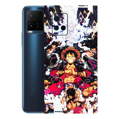 VIVO Y Series Phone Skins (All Models) - Luffy Anime Character - 3D Embossed Finish (L-203) Vivo Y21 2021