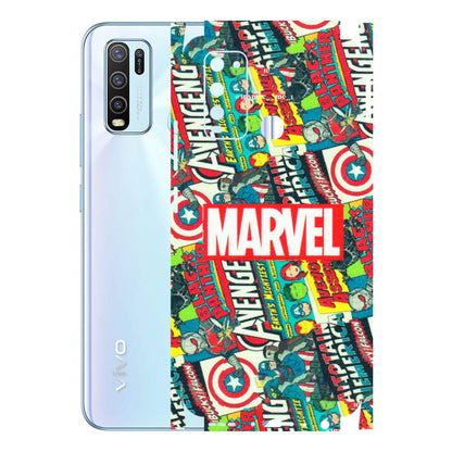VIVO Y Series Phone Skins (All Models) - Marvel Comic Lover - Matte Finish (M-30) Vivo 50