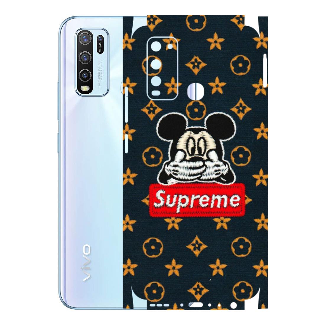 VIVO Y Series Phone Skins (All Models) - Mickey Supreme - Matte Finish (M-83) Vivo 50