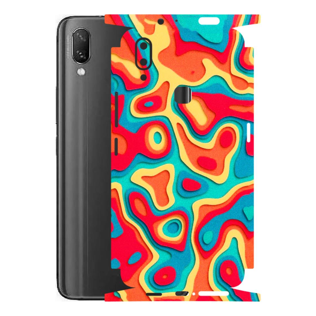 VIVO Z/V/X/T/U/S Series Phone Skins (All Models) - Abstract Swirl - 3D Embossed Finish (L-150) Vivo Nex A