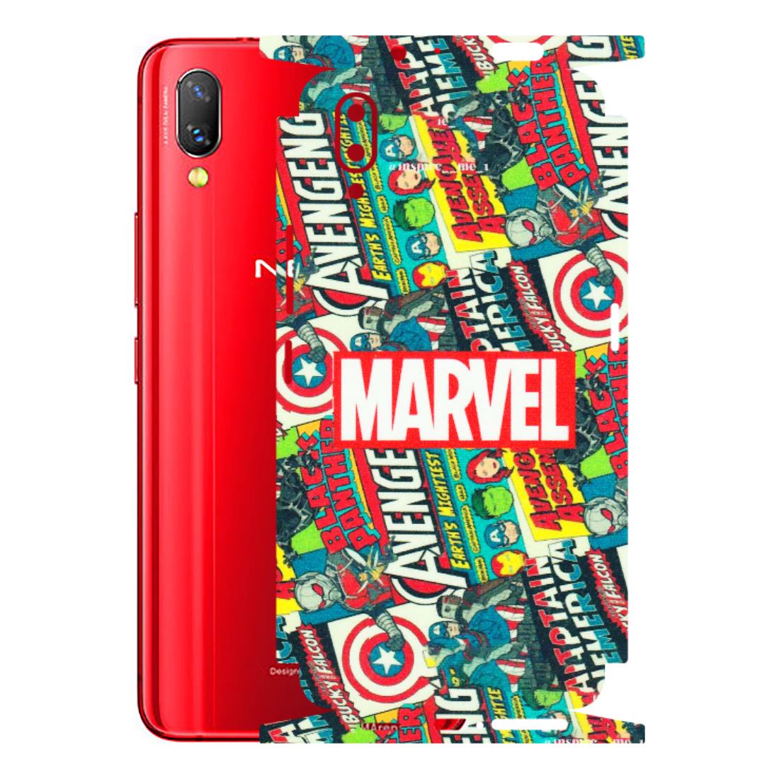 VIVO Z/V/X/T/U/S Series Phone Skins (All Models) - Marvel Comic Lover - Matte Finish (M-30) Vivo Nex S