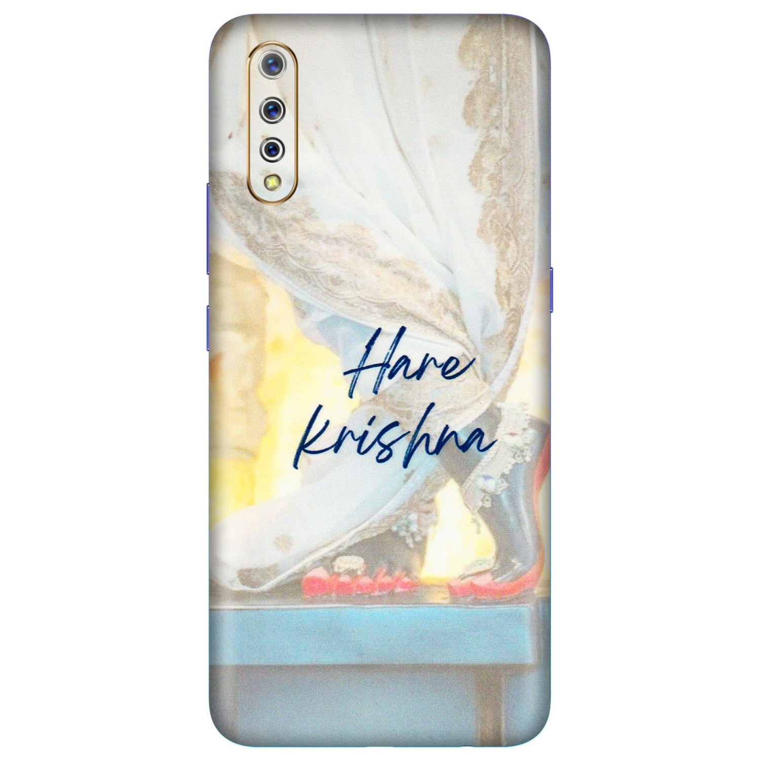 VIVO Z/V/X/T/U/S Series Phone Skins (All Models) - Hare Krishna - 3D Embossed Finish (L-03) Vivo S1