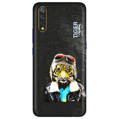 VIVO Z/V/X/T/U/S Series Phone Skins (All Models) - Rider Tiger - 3D Embossed Finish (L-113) Vivo S1