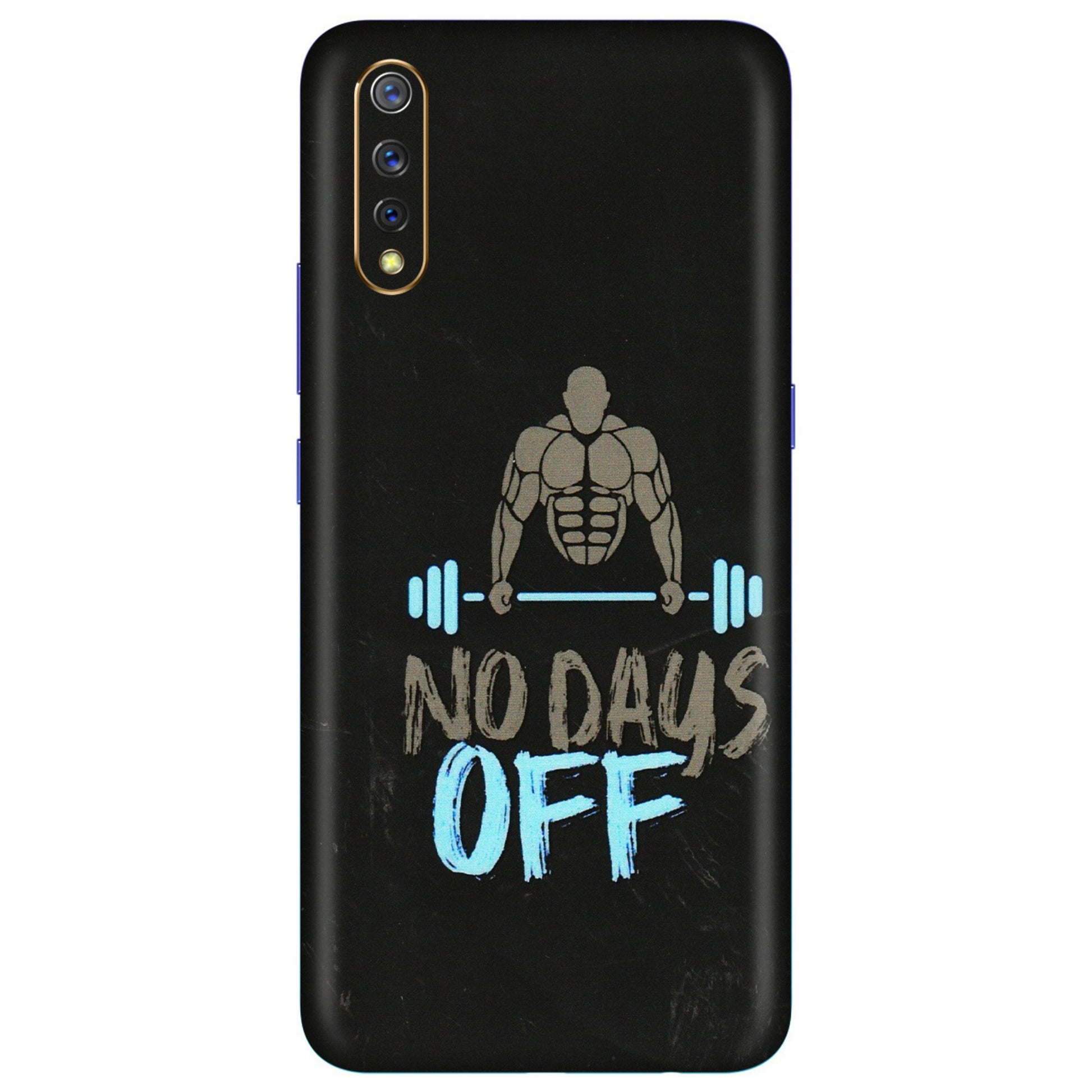 VIVO Z/V/X/T/U/S Series Phone Skins (All Models) - Gym Lover - 3D Embossed Finish (L-127) Vivo S1