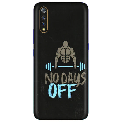 VIVO Z/V/X/T/U/S Series Phone Skins (All Models) - Gym Lover - 3D Embossed Finish (L-127) Vivo S1