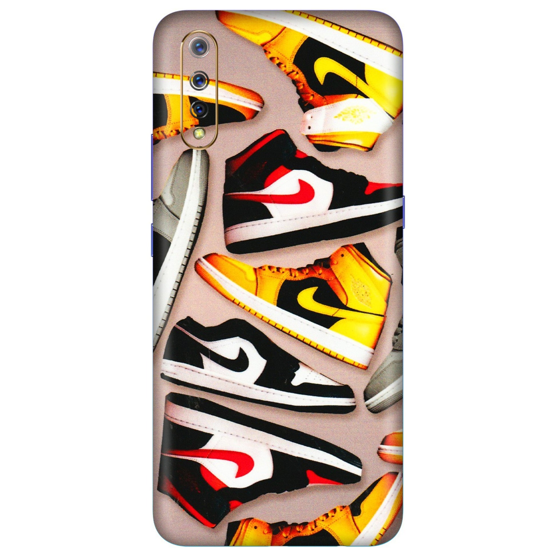 VIVO Z/V/X/T/U/S Series Phone Skins (All Models) - Sneaker Lover - 3D Embossed Finish (L-135) Vivo S1