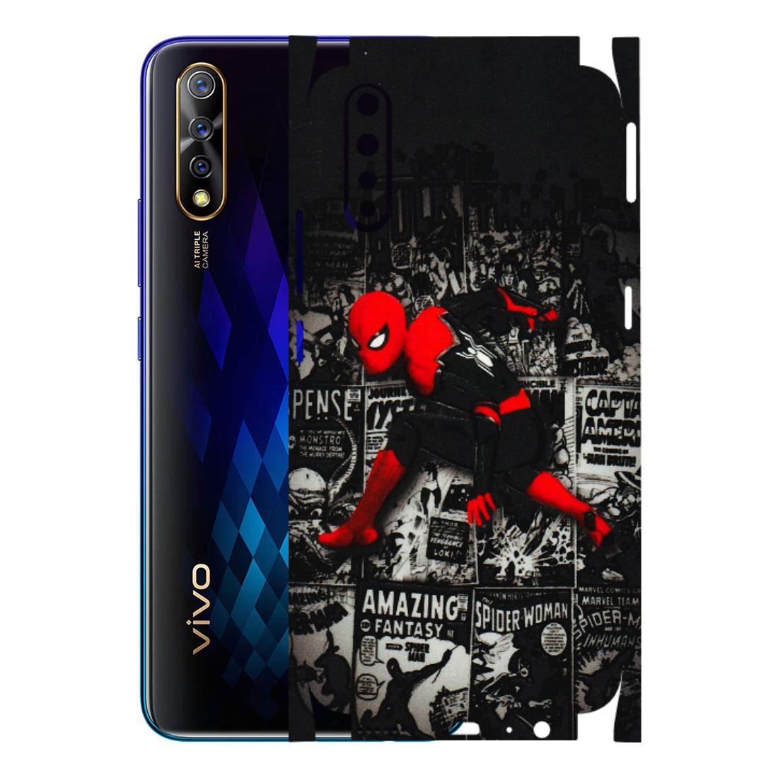 VIVO Z/V/X/T/U/S Series Phone Skins (All Models) - SpiderMan New - 3D Embossed Finish (L-162) Vivo S1