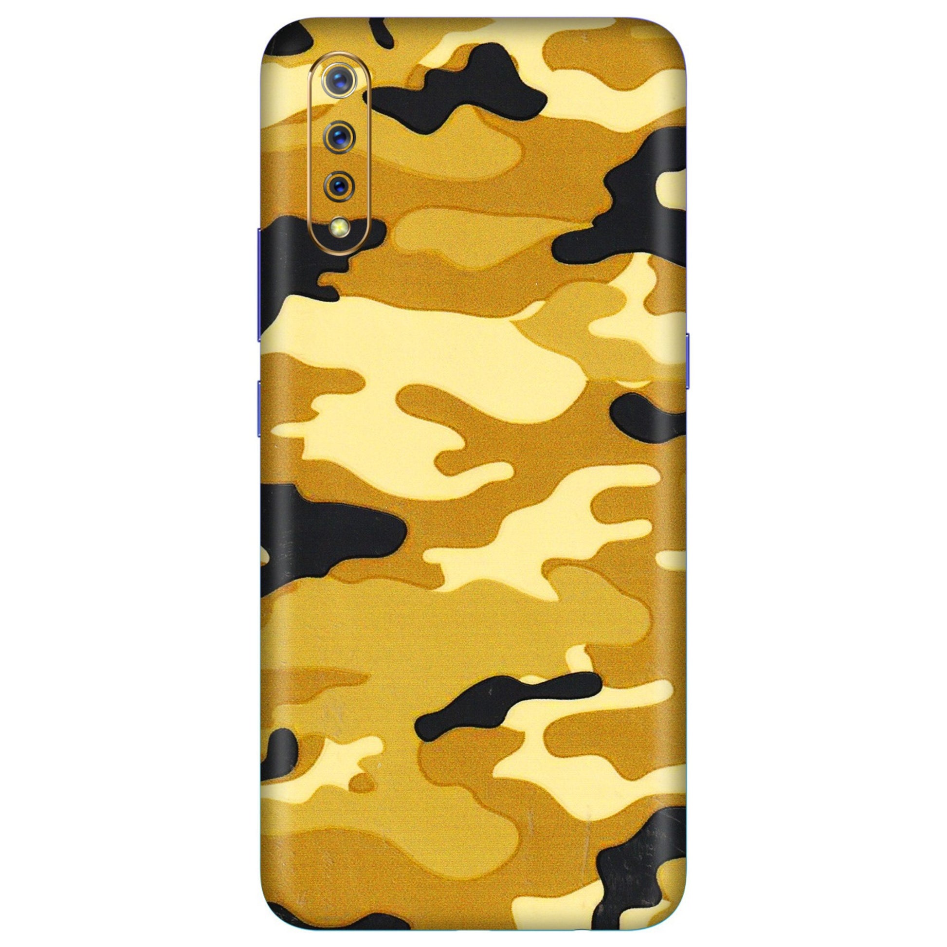 VIVO Z/V/X/T/U/S Series Phone Skins (All Models) - Indian Camo - 3D Embossed Finish (L-228) Vivo S1