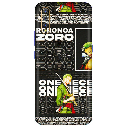 VIVO Z/V/X/T/U/S Series Phone Skins (All Models) - One Piece Zoro - 3D Embossed Finish (L-250) Vivo S1