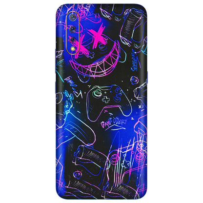VIVO Z/V/X/T/U/S Series Phone Skins (All Models) - Gamers Paradise - 3D Embossed Finish (L-258) Vivo S1