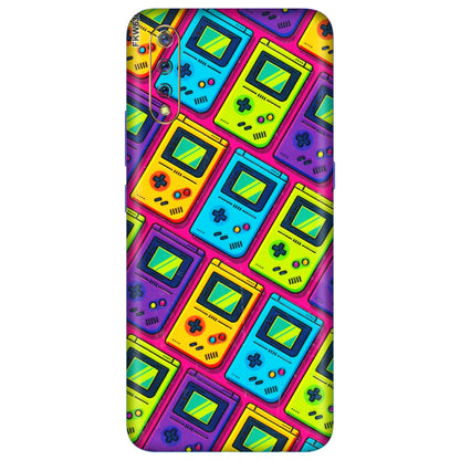 VIVO Z/V/X/T/U/S Series Phone Skins (All Models) - Gameboy Colourful - 3D Embossed Finish (L-266) Vivo S1