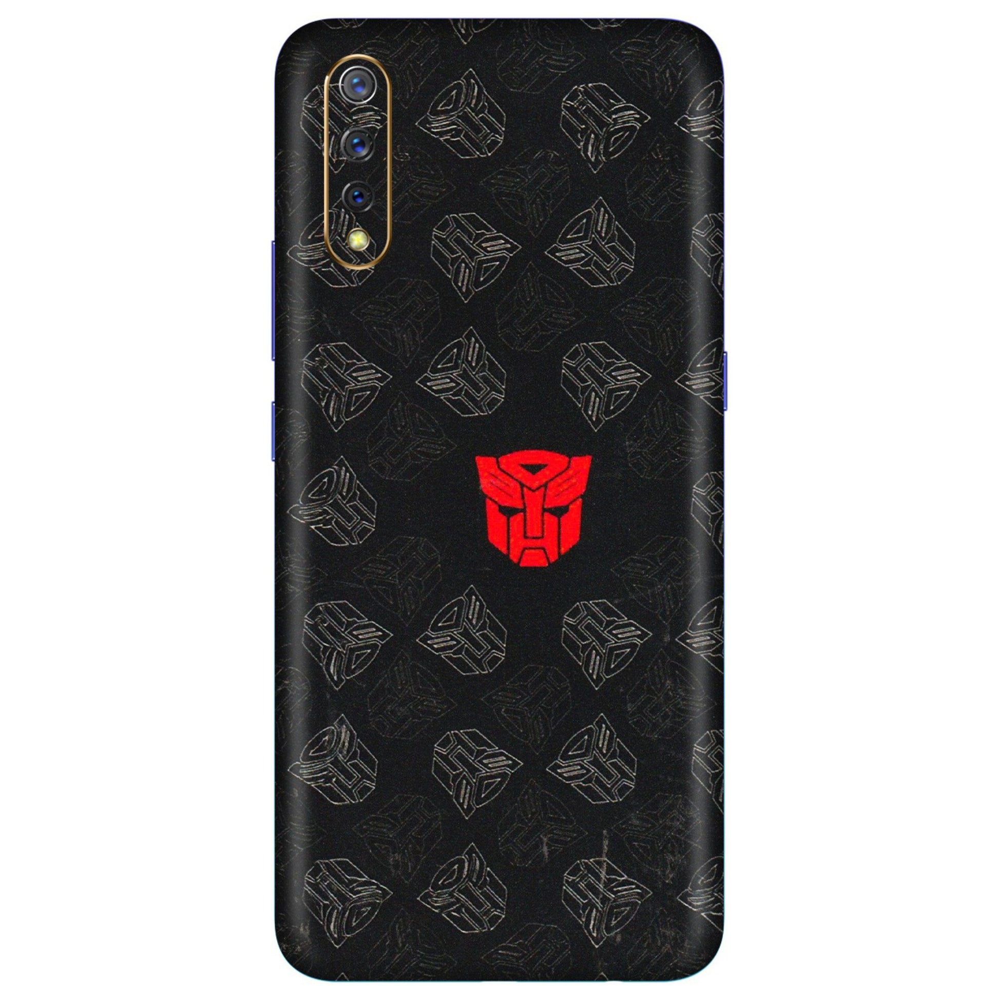 VIVO Z/V/X/T/U/S Series Phone Skins (All Models) - Transformers Devastation - 3D Embossed Finish (L-301) Vivo S1