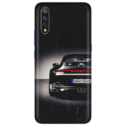 VIVO Z/V/X/T/U/S Series Phone Skins (All Models) - New Black Porsche GT3 - 3D Embossed Finish (L-327) Vivo S1