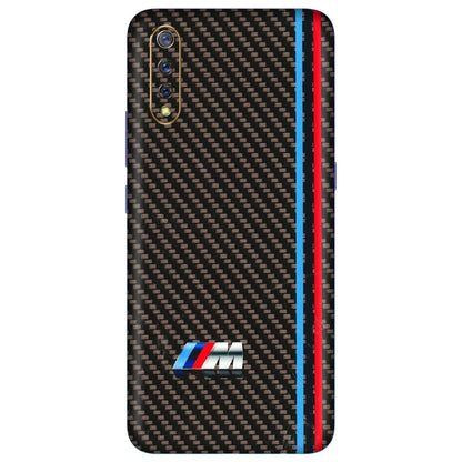 VIVO Z/V/X/T/U/S Series Phone Skins (All Models) - BM Carbon Fiber Feels - 3D Embossed Finish (L-38) Vivo S1