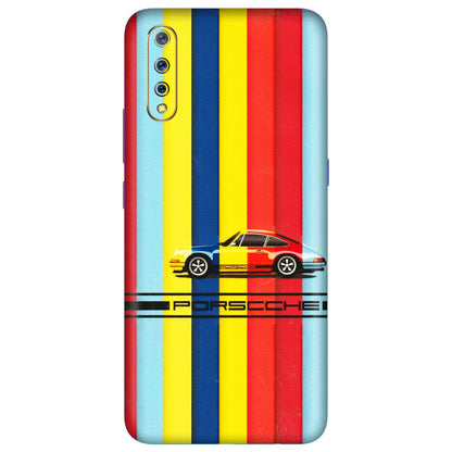 VIVO Z/V/X/T/U/S Series Phone Skins (All Models) - Multicolour Porche - 3D Embossed Finish (L-39) Vivo S1