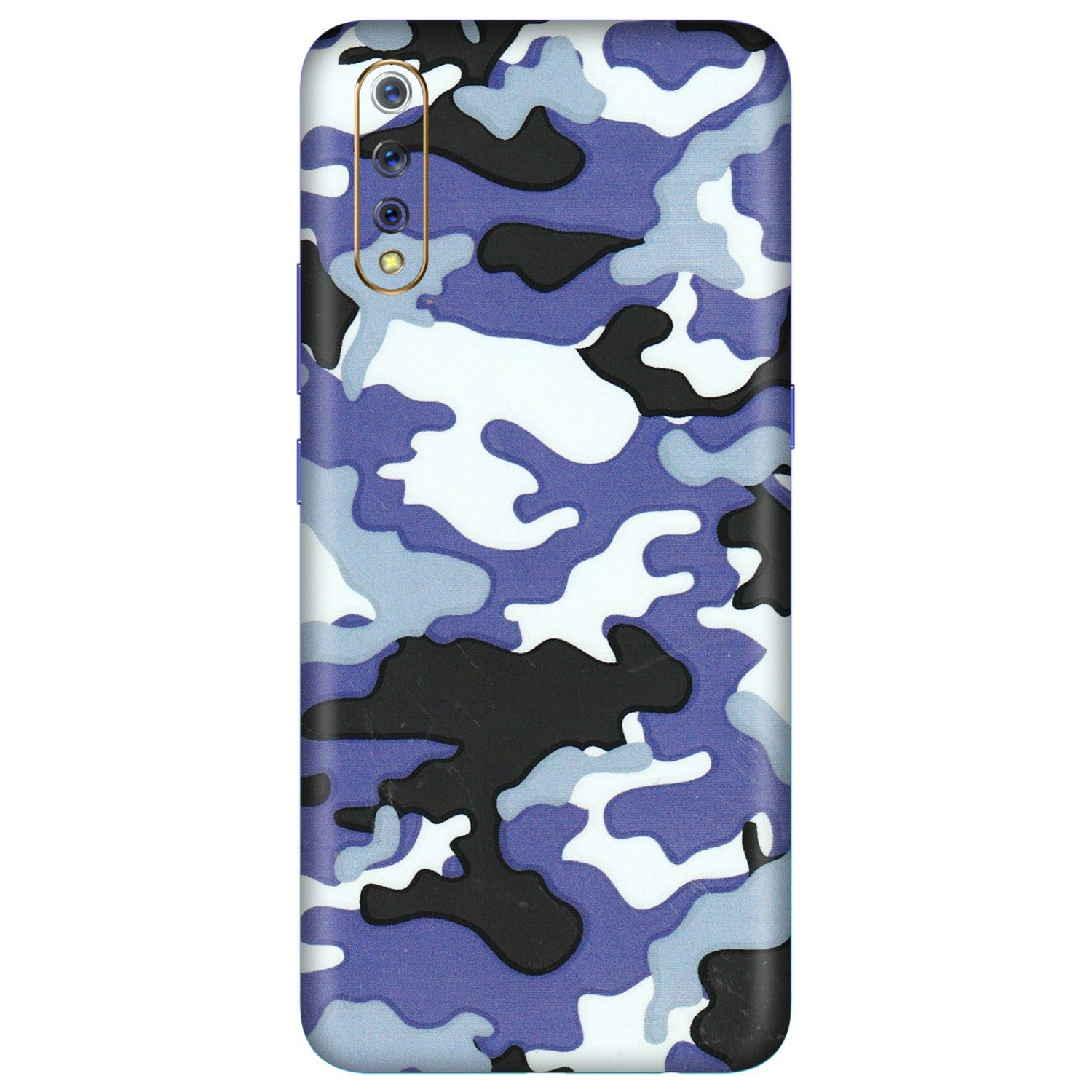 VIVO Z/V/X/T/U/S Series Phone Skins (All Models) - Powerfull Military Camoflauge - 3D Embossed Finish (L-49) Vivo S1